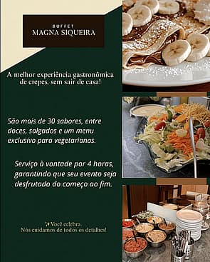 Buffet Magna Siqueira - Crepes