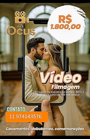 Filmagem Filmaker de eventos